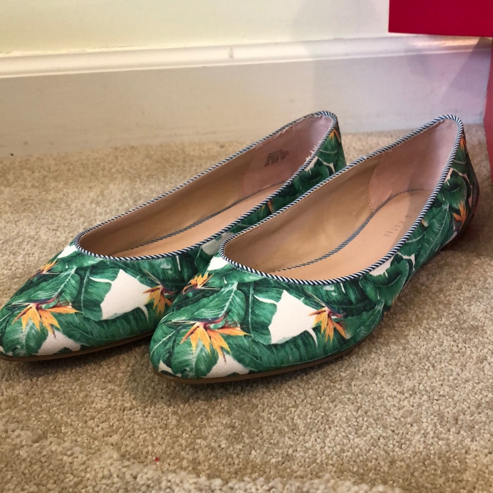 Kelly & Katie Tropical Ballet Flats